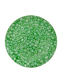 Бисер " KWELT " пастель, светло-зеленый, 450гр, 2мм, круглый, пакет