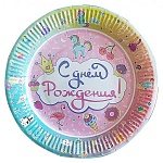 Набор тарелок " Веселуха " d=18см, Волшебный мир, в наборе 6шт