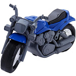 Мотоцикл " Рыжий кот " Крузер Синий 26*15см пакет