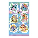 Наклейки " Мир открыток " 0-11 А6 Скворечники, без отделки