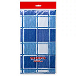 Скатерть одноразовая " Интерпак " 120*220см, 35мкм, ПВД, Банкет пакет, европодвес