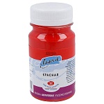 Краска акриловая " Ладога " 100мл красная