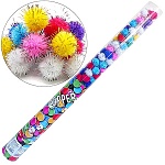 Хлопушка 58см наполнение: разноцветные плюшевые шарики