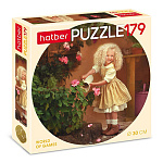 Пазлы " Hatber " 179элементов Нежный возраст d=30см, картонная упаковка
