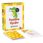 Игра карточная " Brainy Games " Первые буквы, состав: 40шт карточек с заданиями, ложемент, буклет, правила игры, картонная упаковка 11,3*9,1*2,8см, от 4лет