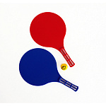 Набор для игры в теннис " Совтехстром " мини, пластик, 2 ракетки с короткой ручкой, мячик, упаковка-сетка