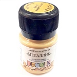 Краска акриловая " Decola " 20мл металлик золото сусальное