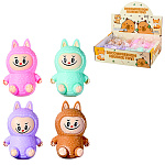 Сквиш " Mazari " Лабубу 5*8см, ассорти (без возможности выбора цвета), пакет