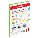Бумага " deVente " неон А4 75г/м 50л зеленая