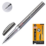 Ручка шариковая " Flair " Writo-Meter Jumbo синяя 0,7мм, толщина письма 0,3мм, 12,5км продолжительность линии письма, шкала на стержне, игольчатый пишущий узел, черный корпус, картонная упаковка