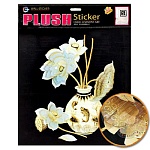 Набор наклеек 5D 35*41см Ваза с цветами