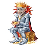 Плакат фигурный " Империя поздравлений " 933 А3 Кощей