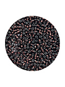 Бисер " KWELT " с перламутровой серединкой, бордовый, 450гр, 2мм, круглый, пакет