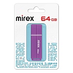 Флеш-диск " Mirex " 64GB Line фиолетовый USB 2.0