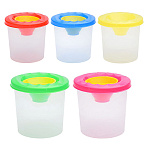 Стакан-непроливайка " KWELT " одинарный с крышкой, ассорти (без возможности выбора цвета)