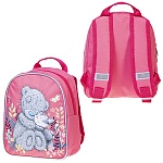 Рюкзак " Hatber " 25*20*8см MetoYou Розовый, 1 отделение, регулируемые лямки, ручка-петля, светоотражающие элементы, полиэстер