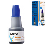 Краска штемпельная " Kw-Trio " 24мл синий, на водной основа