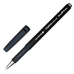 Ручка шариковая " Bruno Visconti " CityWrite Black, синяя 1,0мм, пластиковый корпус, покрытие soft-touch, цвет корпуса - черный, металлический наконечник, колпачок с клипом, пластиковый тубус