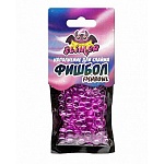 Наполнитель для слайма " Волшебный мир " фишбол- фиолетовый, помогут сделать слайм ещё ярче, картонный блистер 6*14мм, европодвес