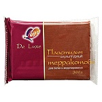 Пластилин " Луч " скульптурный Люкс 300г телесный, твердый, не прилипает к рукам, не красится, держит форму, индивидуальная упаковка