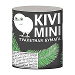 Бумага туалетная 1-слойная " Kivi " Mini 1 рулон, 24м, серая, вторичная целлюлоза, h=99мм, d=120мм