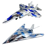 Истребитель " KWELT " Military 20*14см, инерционный, ассорти (без возможности выбора цвета), пакет