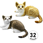 Мягкая игрушка " KWELT " Кот, 32см, ассорти (без возможности выбора цвета)