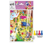 Игра ходилка " Русский стиль " Волк и семеро козлят: игровое поле 30*42см, 4 фишки, правила игры, 3+, пакет, европодвес