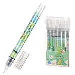 Роллер " Basir " Дракончик 0,5мм синий, цветной корпус с рисунком