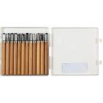 Набор резцов " deVente "  Hobby creative по дереву 12шт в упаковке