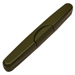 Футляр для зубной щётки " Миленд " 25*2,5*2,5см Хаки, пластиковый