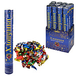 Хлопушка " Миленд " Ассорти 40см фольгированное+серпантин фольгированный