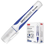 Маркер для доски " Hatber " Daily синий 2мм пулевидный наконечник