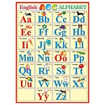 Плакат " Мир открыток " 0-02 А2 English Alphabet