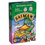 Игра развивающая " Банда умников " Багагаж, состав: 12 карточек-чемоданов из плотного картона, 48 фигур-вещей, игровая фишка, игровой кубик, иллюстрированные правила, картонная упаковка 17*12*4см, от 4лет