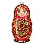 Плакат " Империя поздравлений " 930 А4 Матрешка, без отделки
