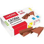 Скобы №10 " deVente " омедненные, до 20л, 1000шт