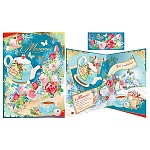 Открытка " Империя поздравлений " 877 Мамочке. Чайник, 344*494мм, сложнотехническая, фольга золотая, текст