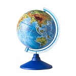 Глобус физический с подсветкой от сети 150мм " Globen ", пакет