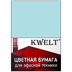 Бумага " KWELT " пастель А4 80г/м2 100л голубой