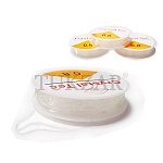 Набор лесок для бисероплетения "Tukzar" d=0,8мм 10шт прозрачная, нейлон, 10м