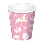 Набор стаканов " Миленд " 250мл, флоупак, Карусель, в наборе 6шт