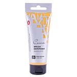 Краска акриловая " Сонет "  75мл туба охра светлая