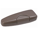 Футляр для бритвы " Миленд " 16*6*3,5см Мокачино, пластиковый