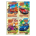 Раскраска " Hatber " А4 8л Автомотошоу, обложка- мелованный картон, на скобе