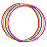 Обруч " Karolina toys " d=80см, цвет ассорти (без возможности выбора цвета), пластик