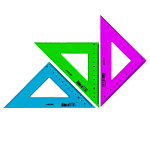 Треугольник " deVente " 40*/13см пластик розовый, черная односторонняя гадуировка, индивидуальная маркировка