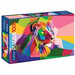 Пазлы " Hatber " 1000элементов Premium ART Lion 68*48см, картонная упаковка