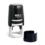 Оснастка для печати " Colop " d=30мм, корпус круглый, цвет корпуса черный, крышка, Printer R30 black