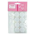 Липучки самоклеящиеся для рукоделия " deVente " Diy d=25мм, 16шт, пластиковый пакет, европодвес